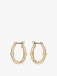 Herringbone Hoop Earrings
