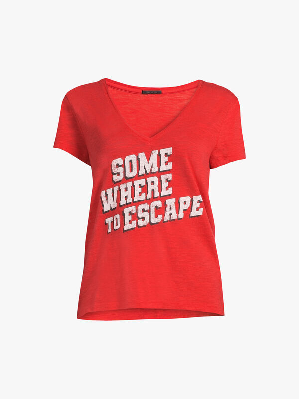 Somewhere To Escape V Neck T-Shirt