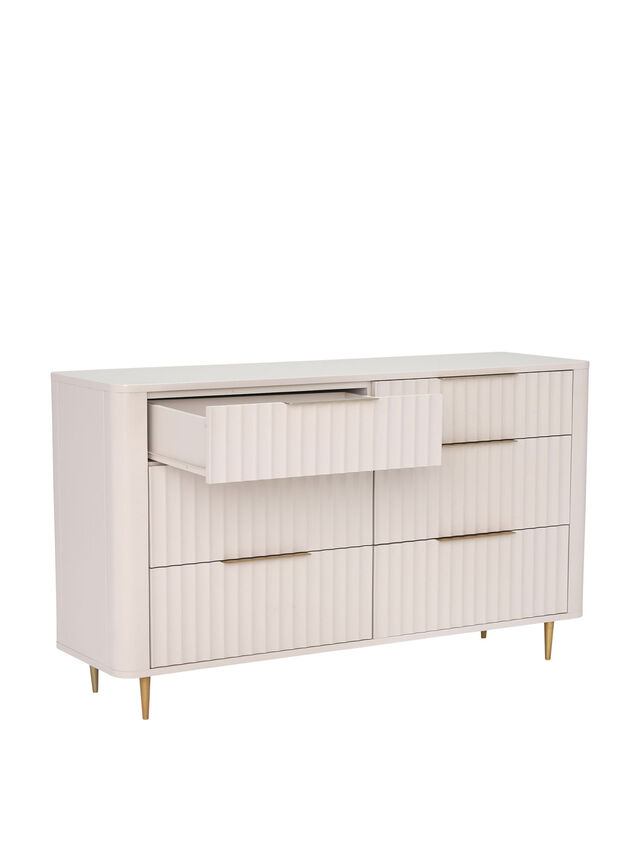 Lucia 6 Drawer Wide Chest