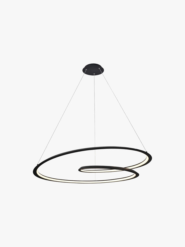 Looping Large LED Ceiling Pendant