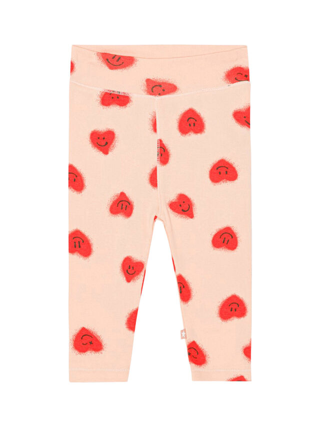 Sting All over red hearts leggings