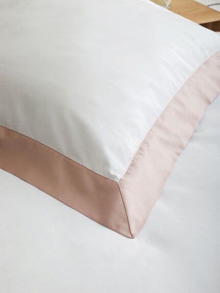 Tyne Egyptian Cotton Sateen Standard Pillowcase 50 x 75 cm