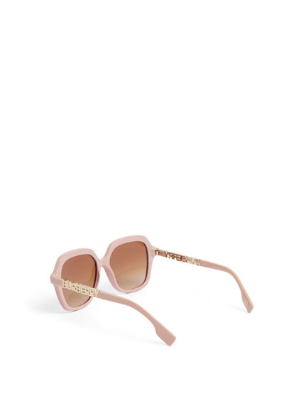 Burberry Logo Acetate Thin Sunglasses