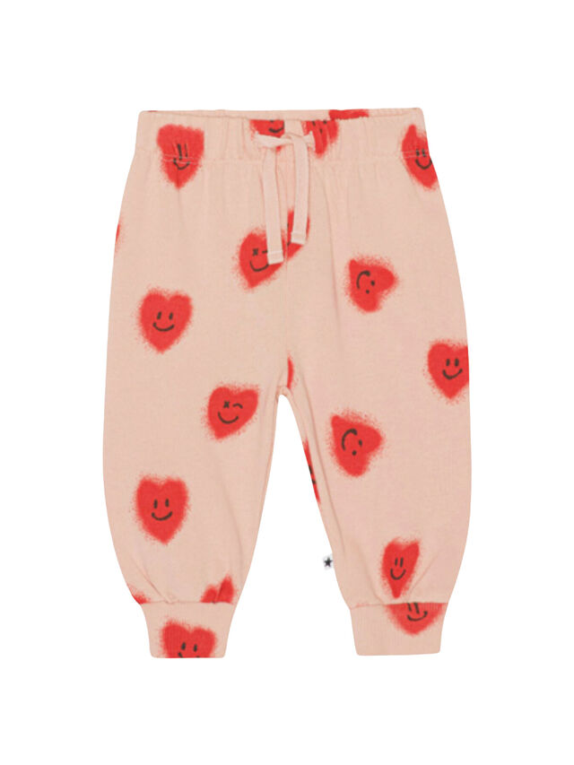Simeon All over red hearts Trouser