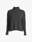 Corinne Ribbed Wool Turtle Neck Knit