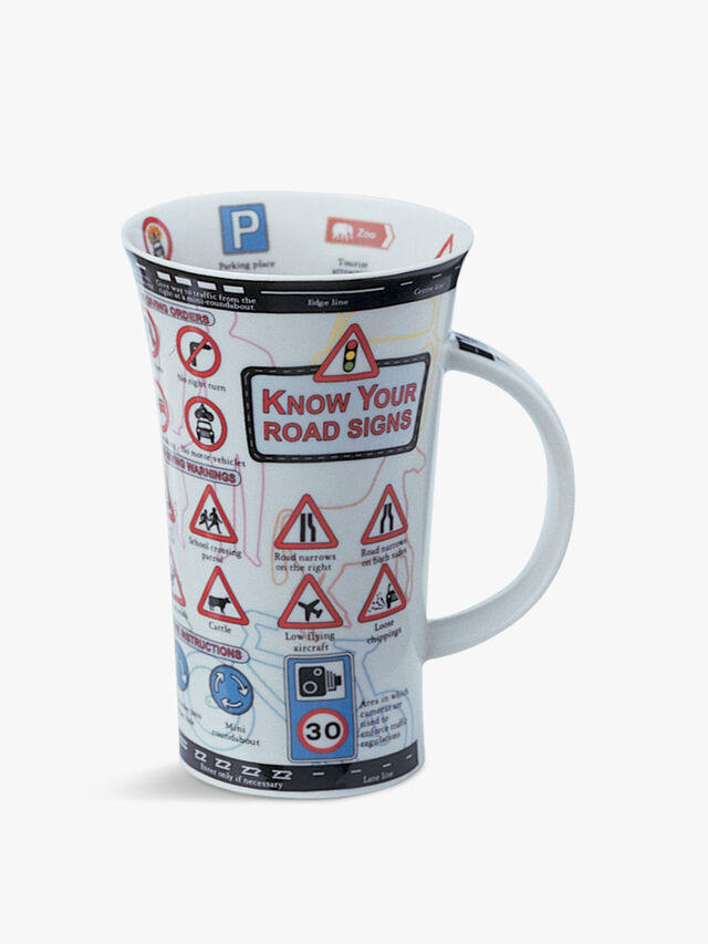 Glencoe Know Your Road Signs Mug