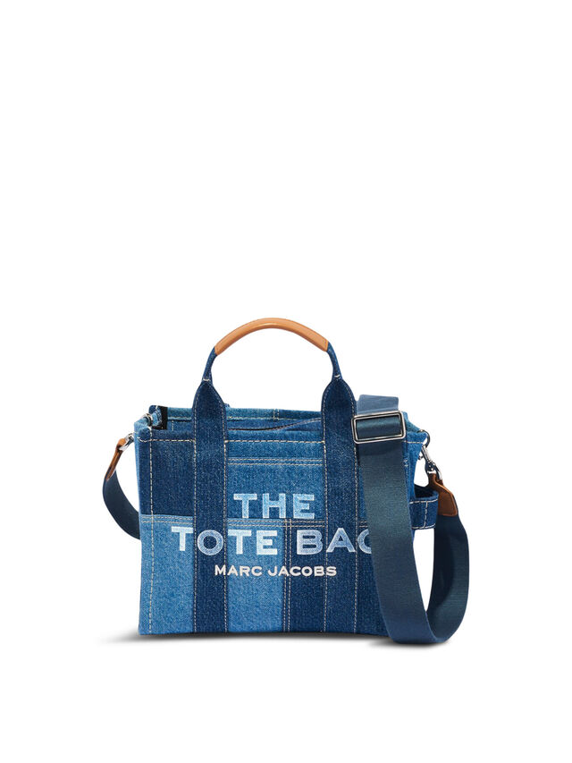 The Denim Mini Tote Bag Blue Denim