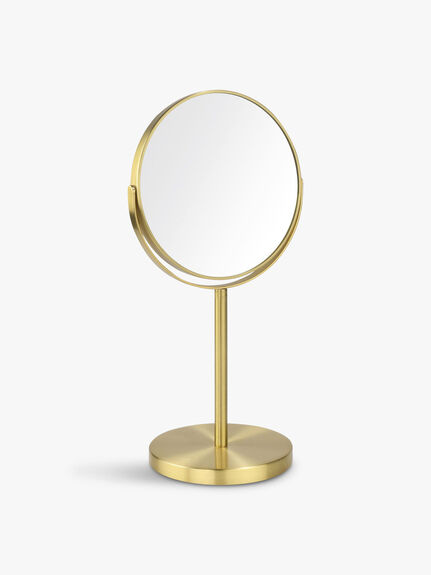 5x Gold Double-Sided Magnifying Mirror