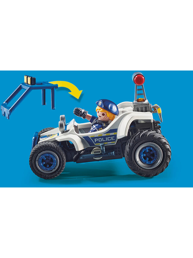 City Action Police Off-Road Car with Jewel Thief