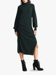 AAVVAA Knitted Dress With Ruched Side Detail