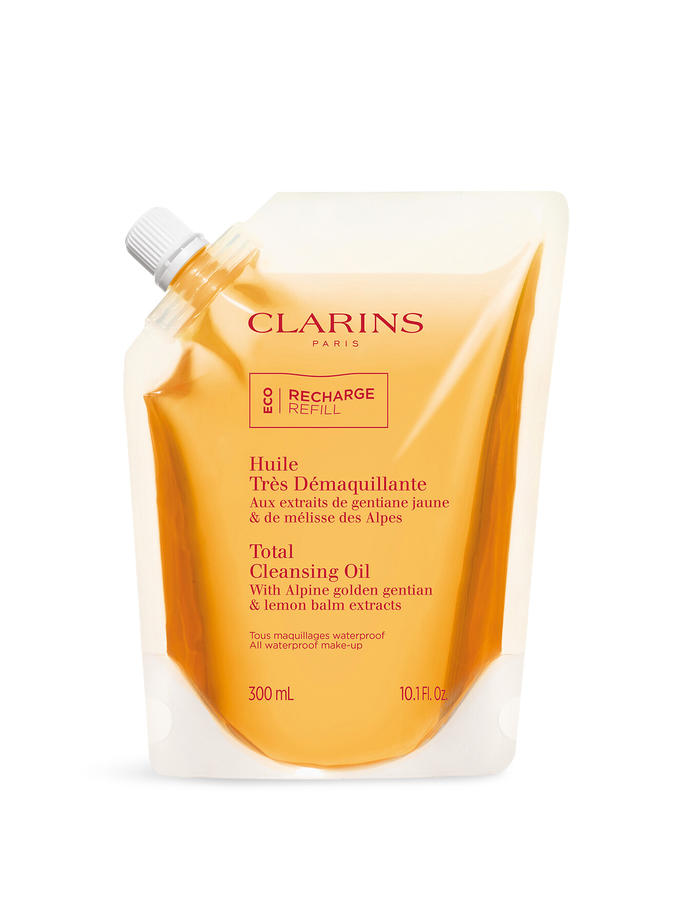 Clarins Total Cleansing Oil Doypack 300ml In White