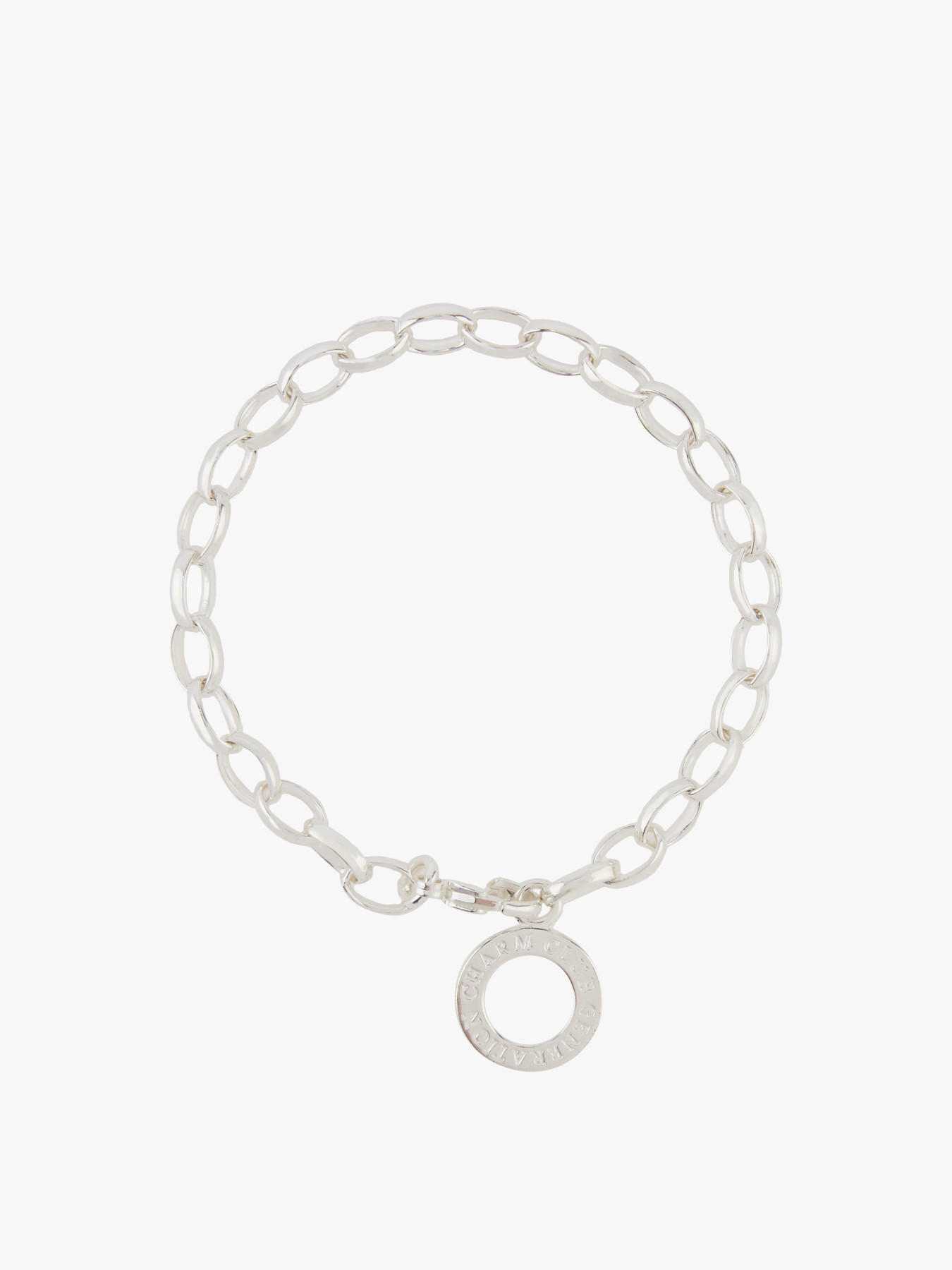 Women's THOMAS SABO Link Chain Circle Logo Bracelet | Bracelets | Fenwick