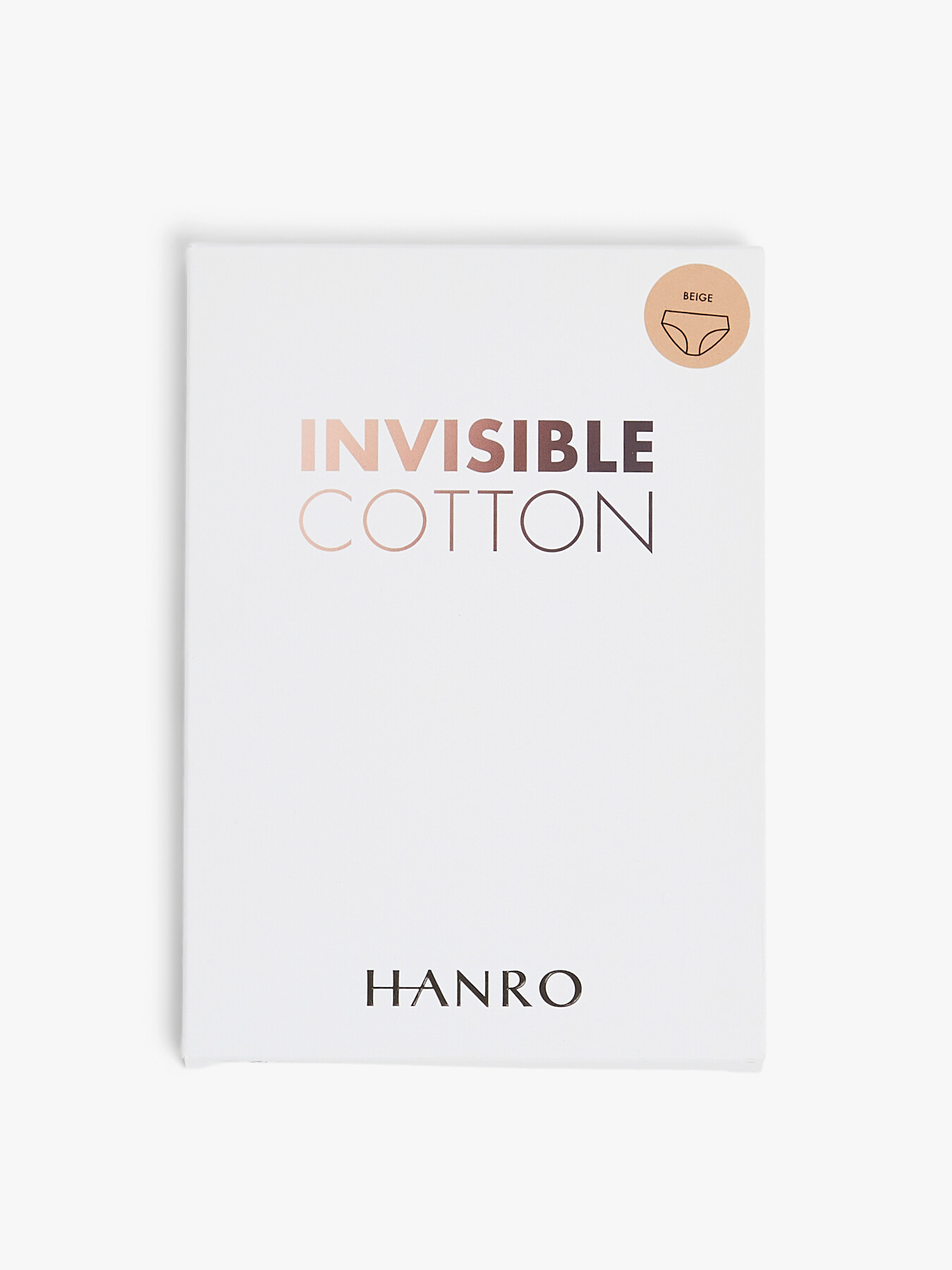 Invisible Cotton for Women by HANRO by HANRO