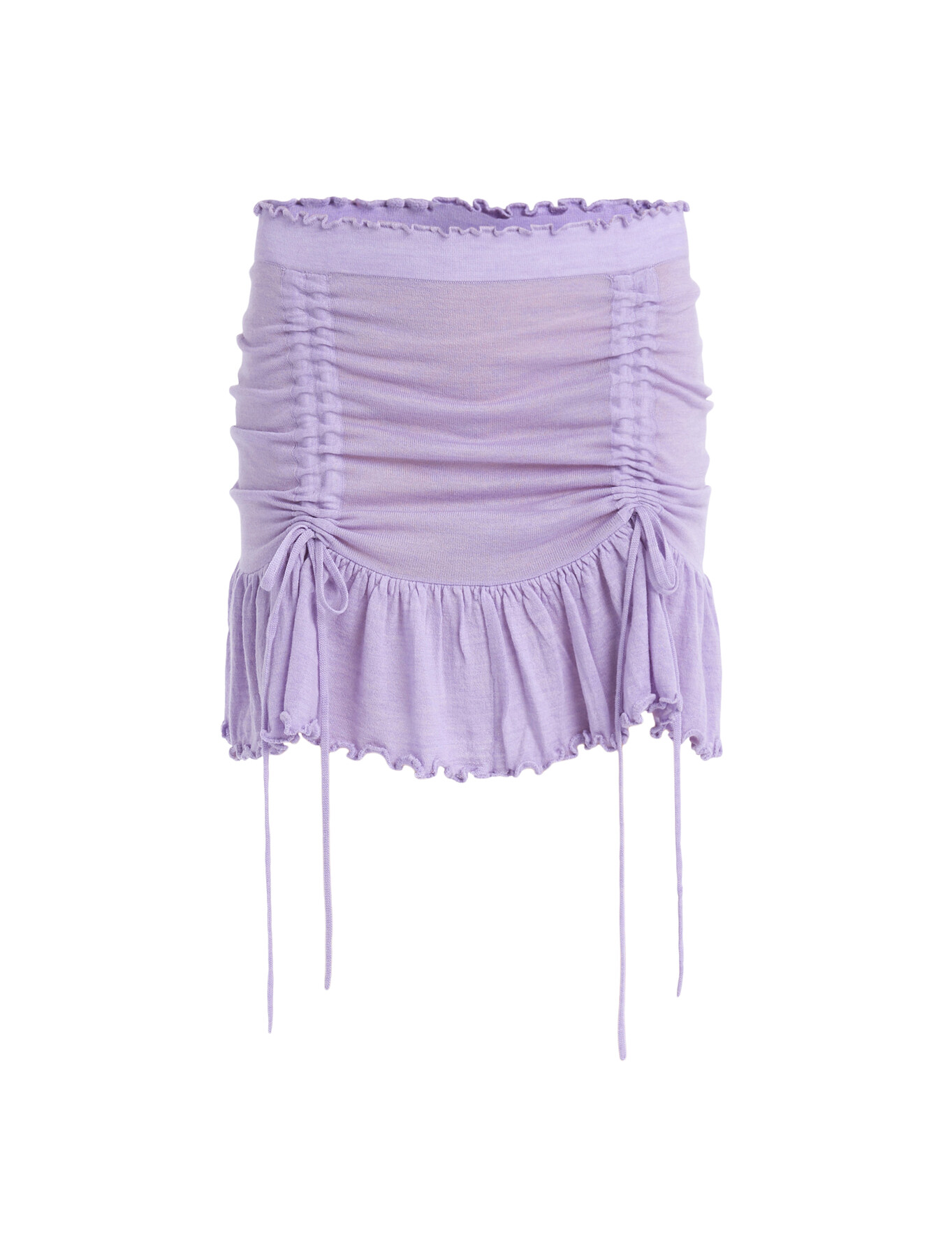 Cannari Concept Women's Drawstring Skirt In Purple