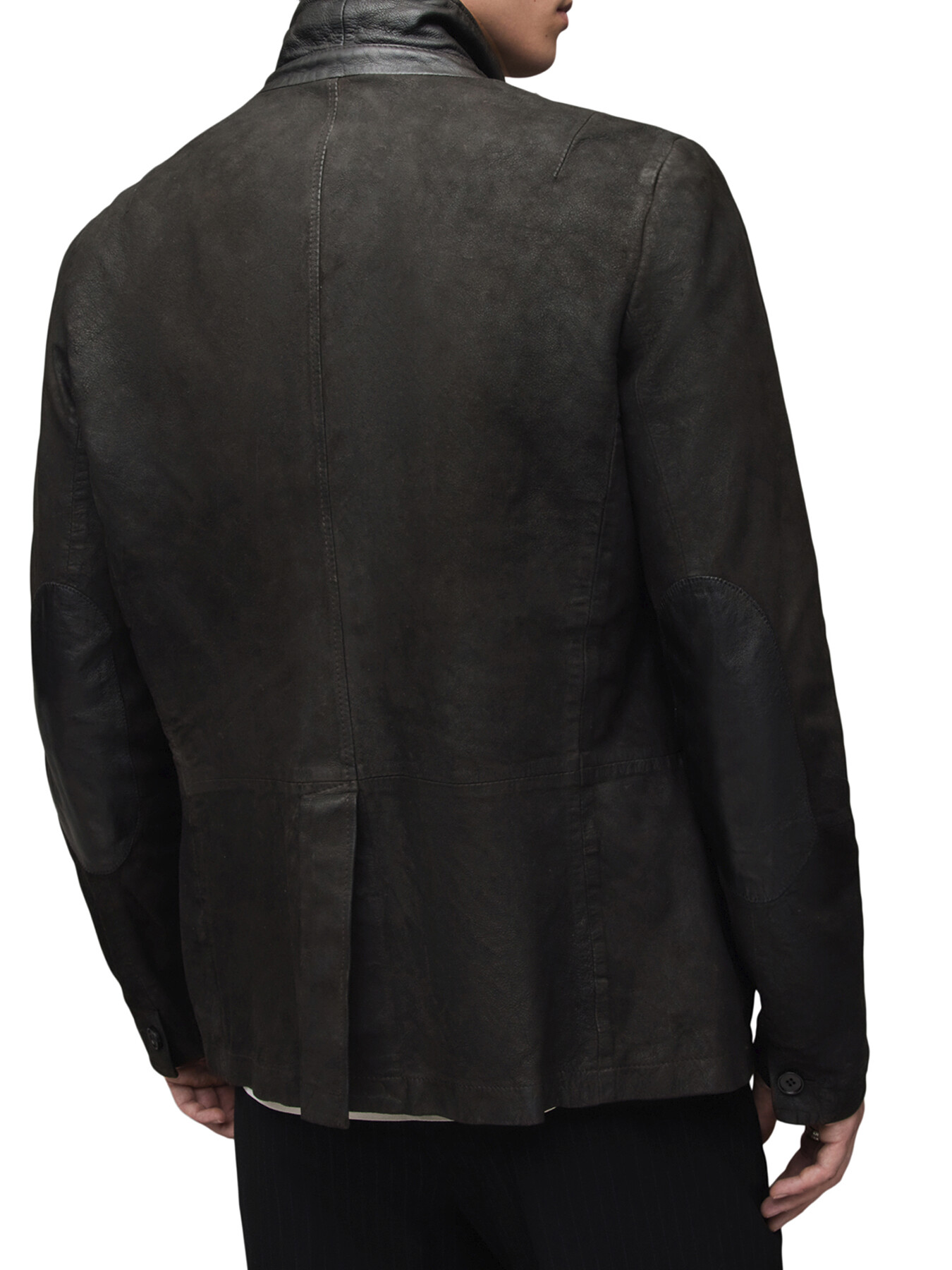 Men's AllSaints Survey Leather Blazer | Fenwick