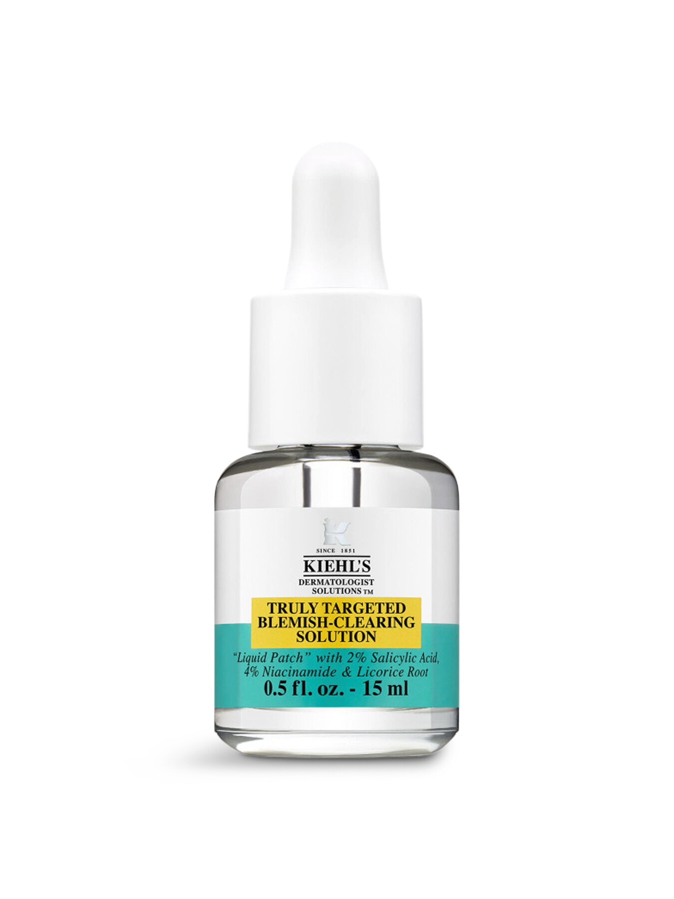 Kiehls Truly Targeted Blemish-clearing Solution 15ml In White