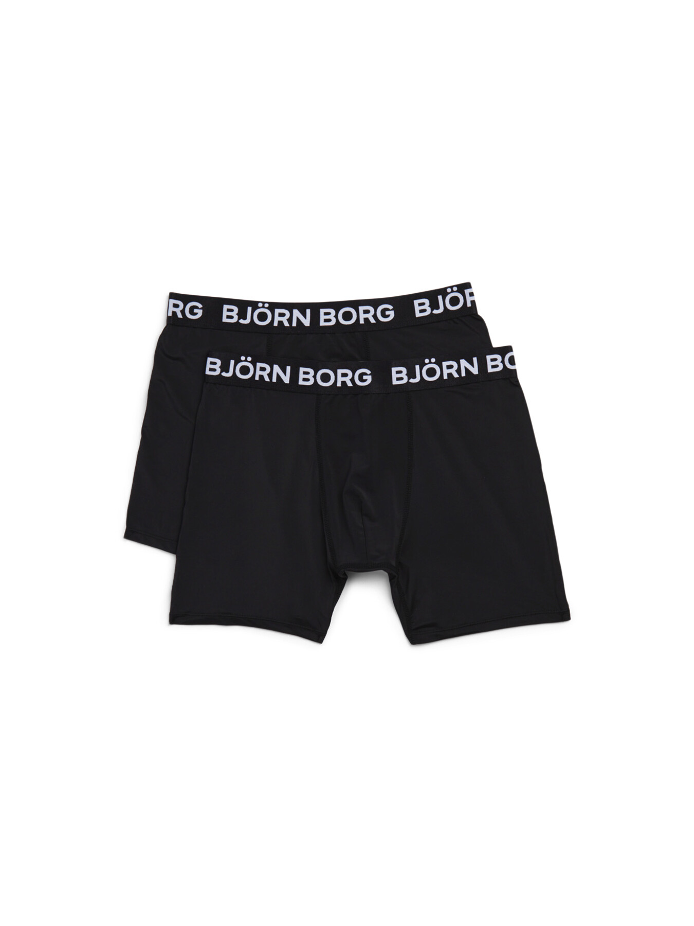 Bjorn Borg Men's Two Pack Performance Boxers In Black