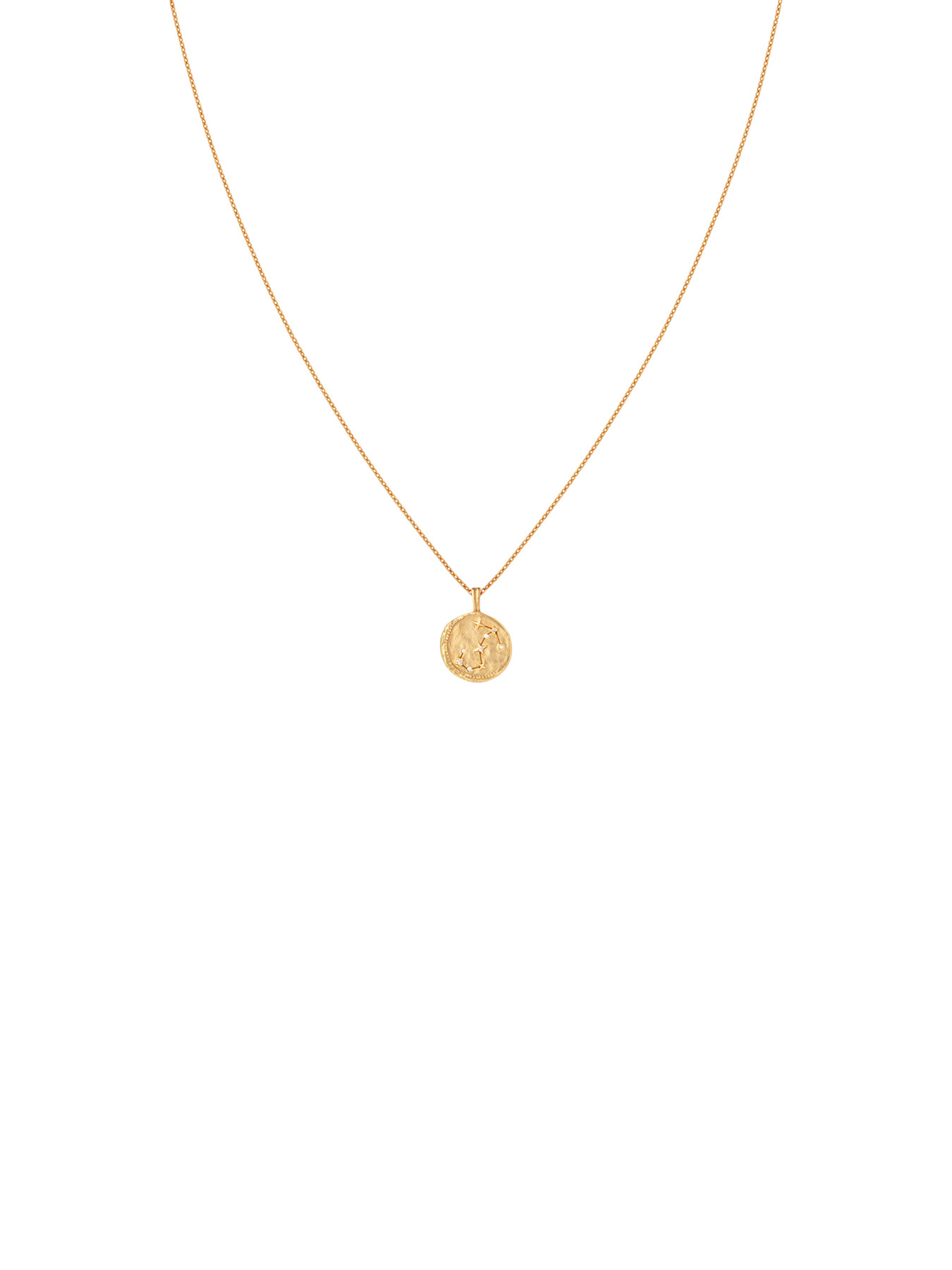 Astrid & Miyu Women's Scorpio Zodiac Pendant Necklace In Gold