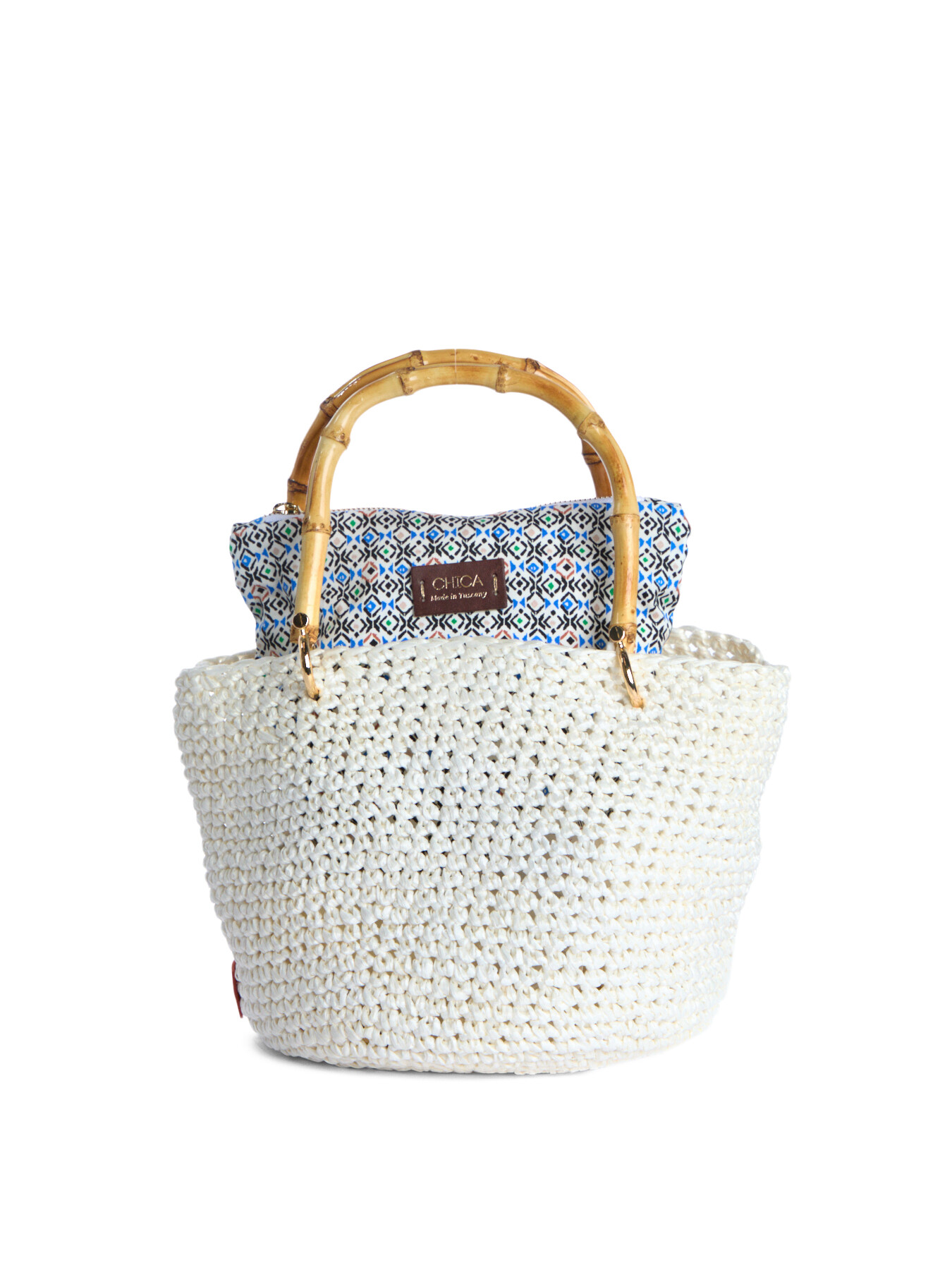 Chica Women's Trilly Small Basket White