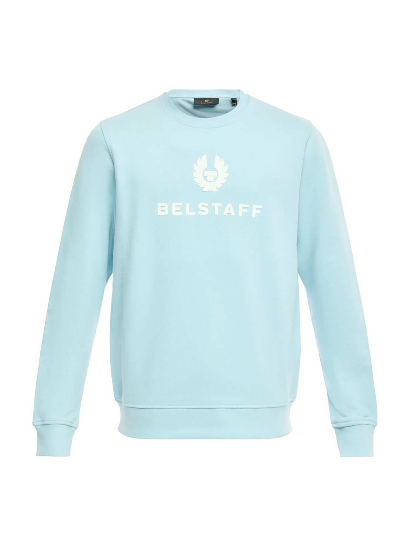 Belstaff Men's Signature Crewneck Sweatshirt In Blue
