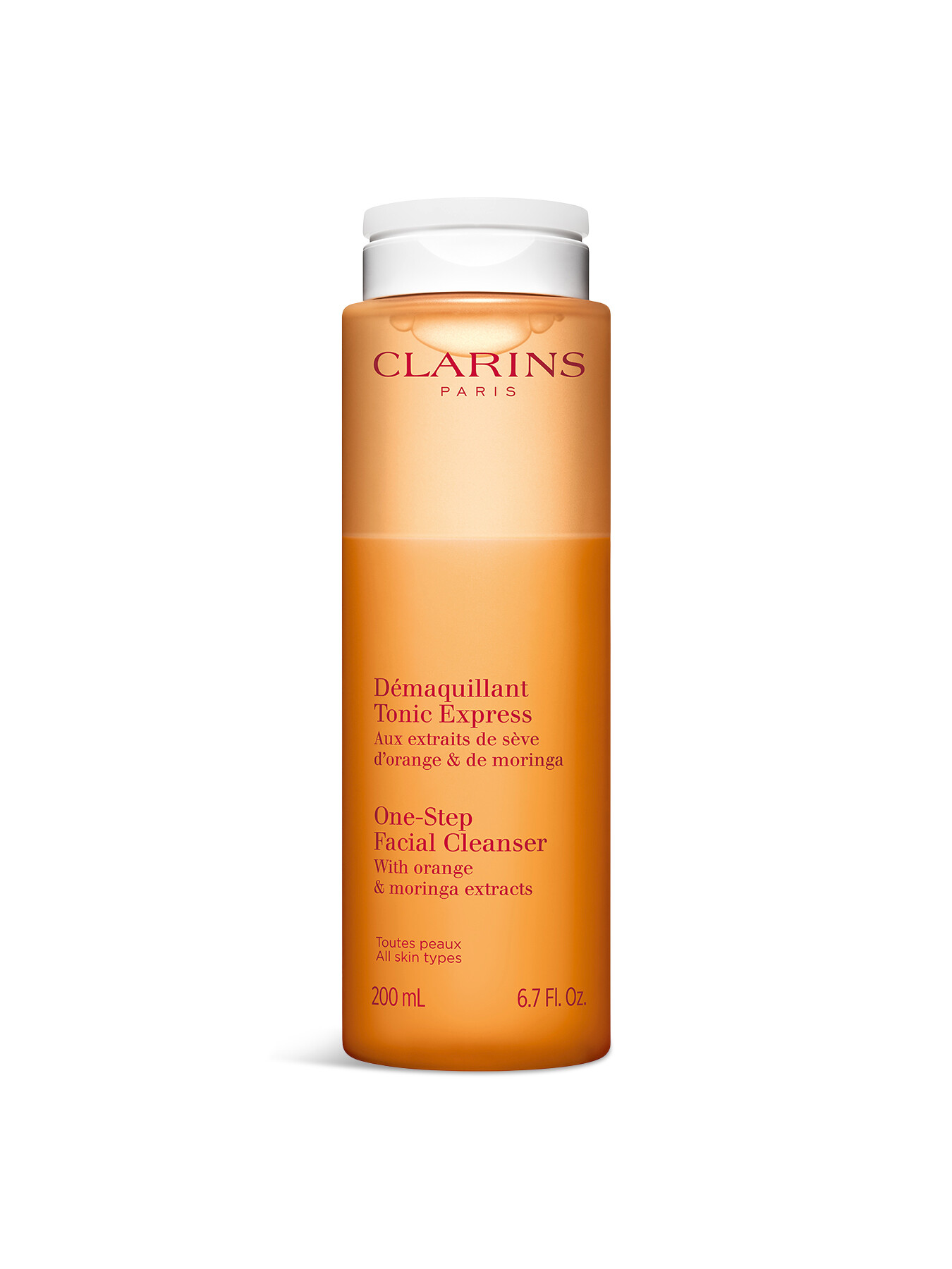 Clarins One-step Facial Cleanser 200ml In White