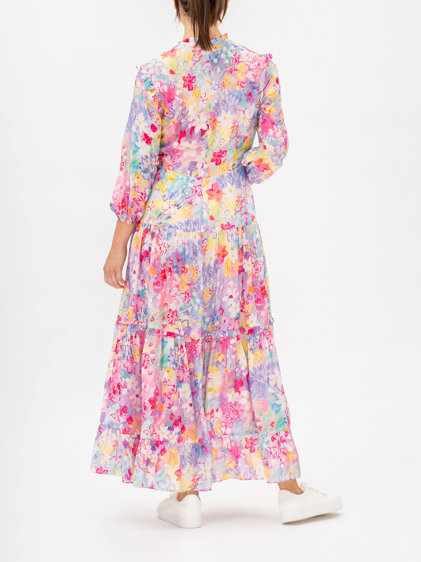 Women's Rixo Monet Floral Tiered Maxi Dress | Fenwick