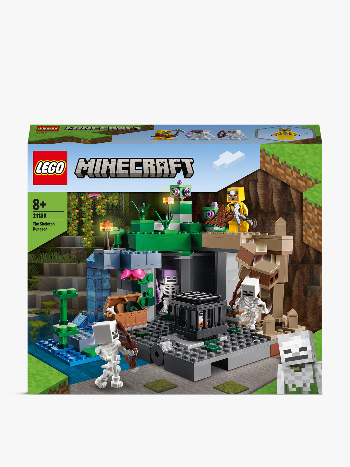 Minecraft The Skeleton Dungeon, Cave Set 21189