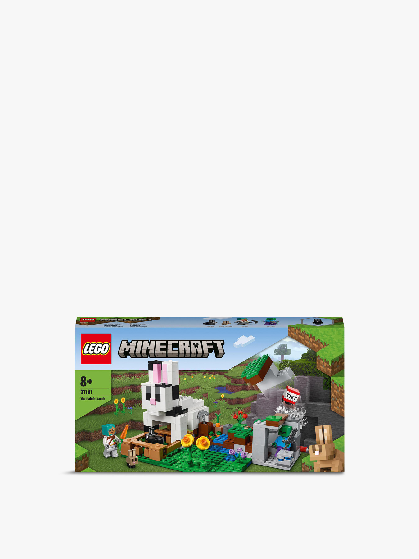  LEGO Minecraft The Rabbit Ranch House Farm Set, 21181