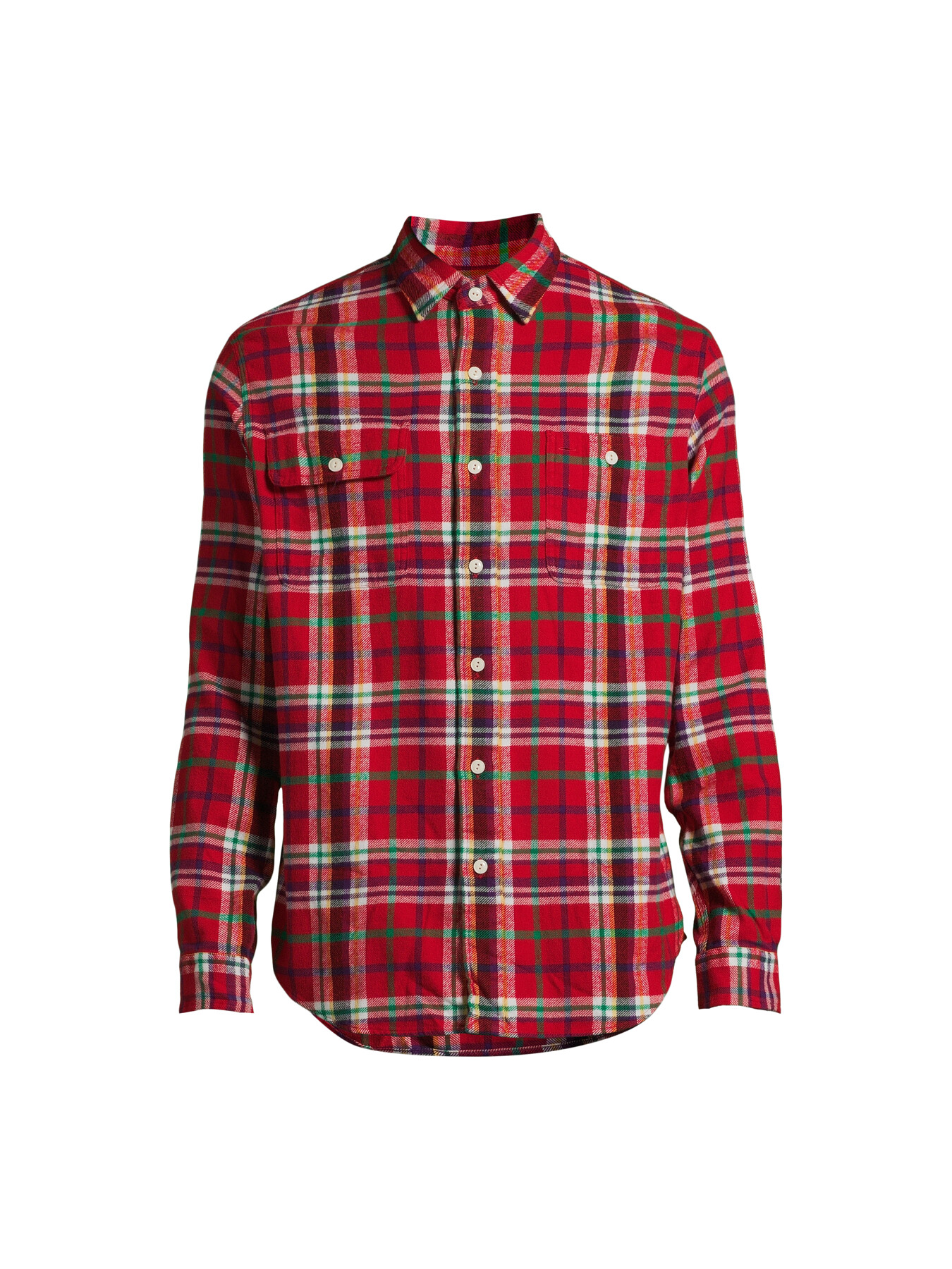 Polo Ralph Lauren Brushed Flannel Tartan Check Shirt | Casual Shirts ...