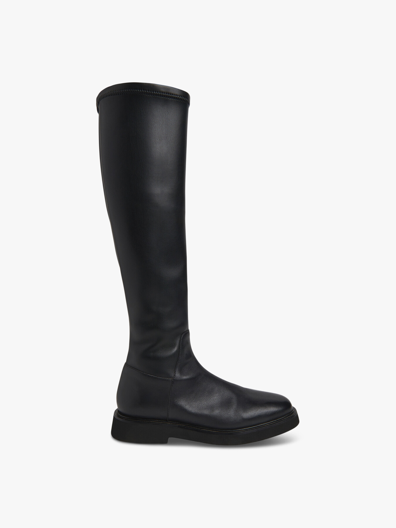 Whistles Quin Stretch Knee High Boot Black