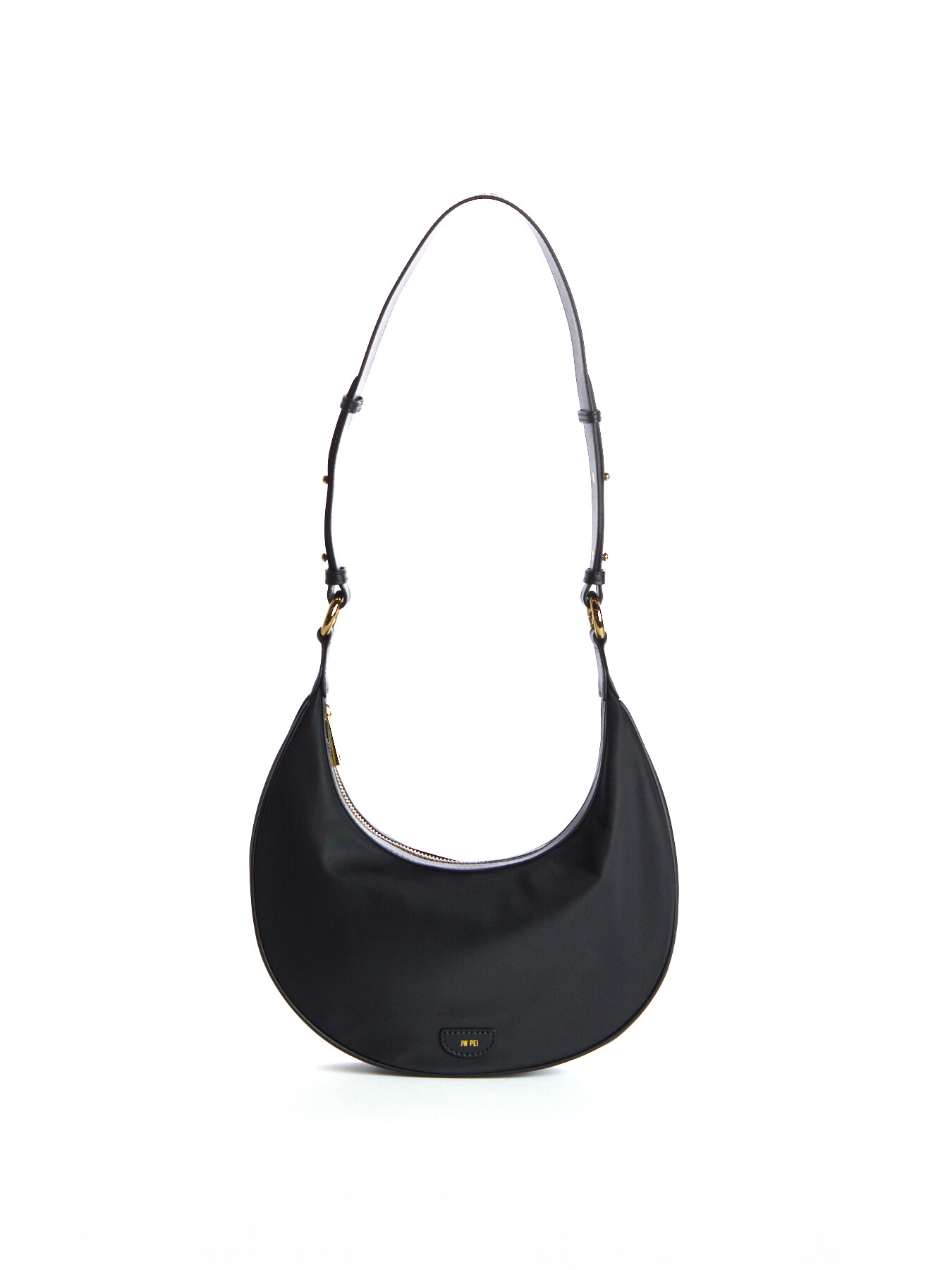 Jw Pei Women's Carly Nylon Saddle Bag Black