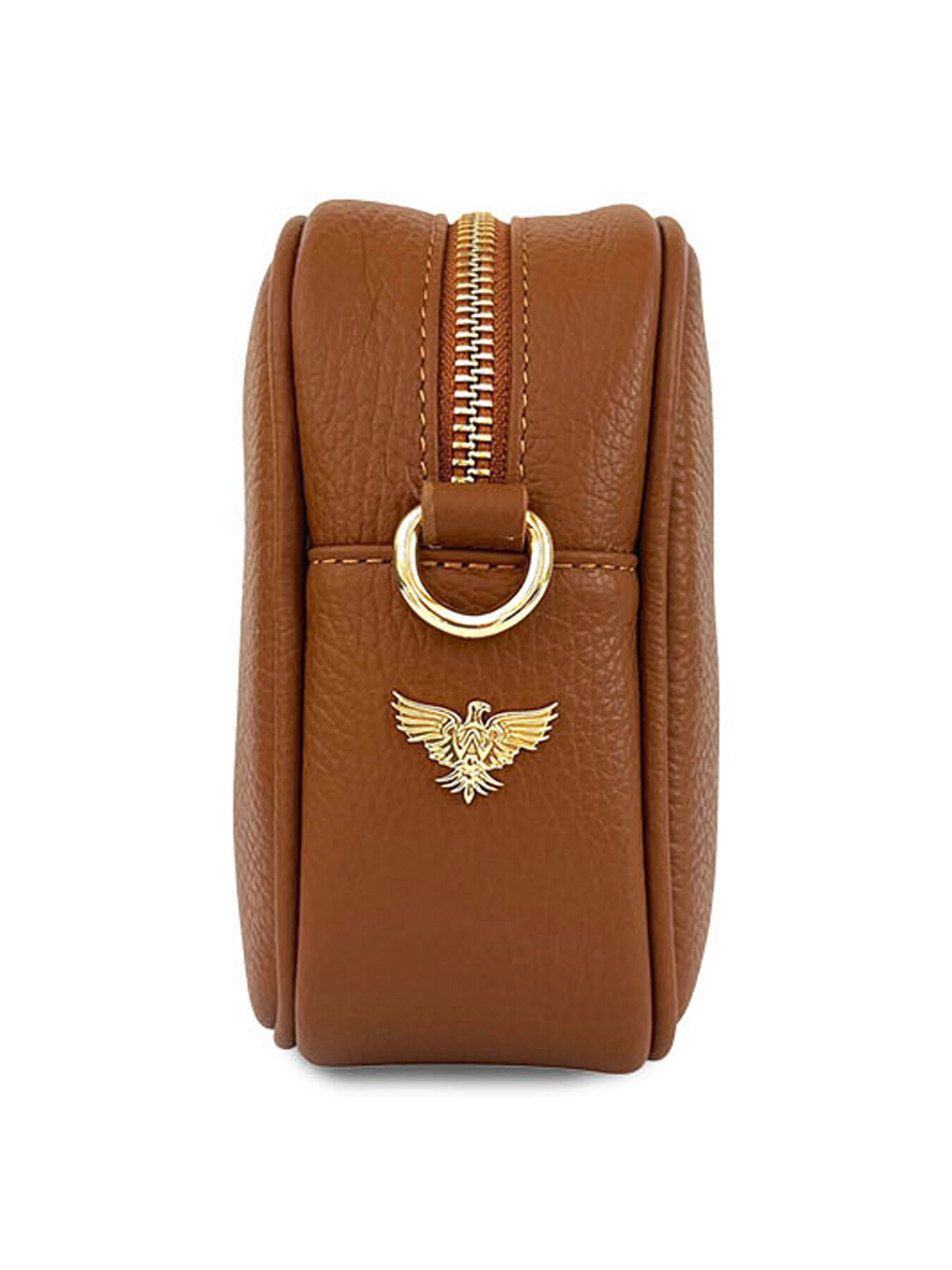 Tan Leather Crossbody Bag With Tan Cheetah Strap – Apatchy London