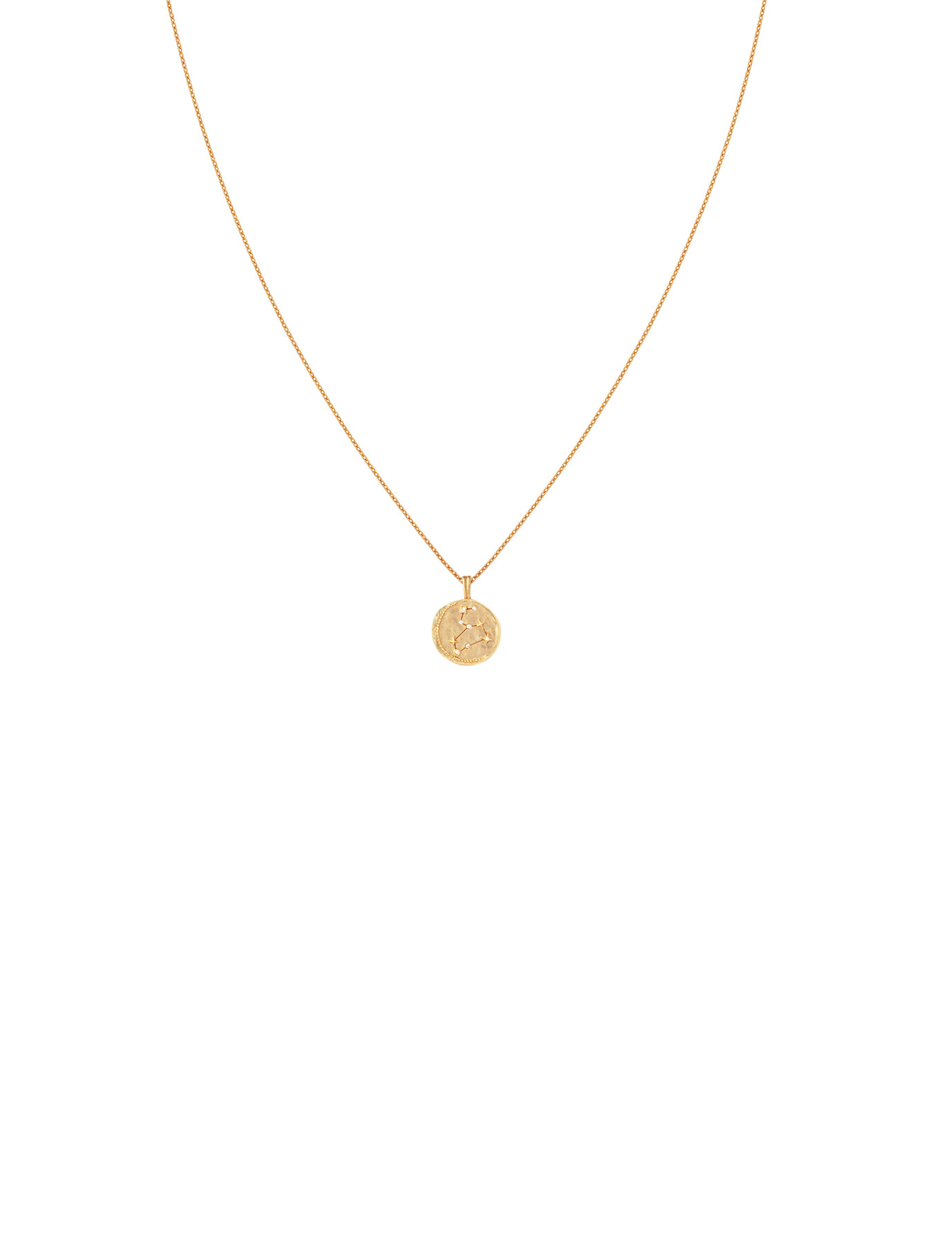Astrid & Miyu Women's Leo Zodiac Pendant Necklace In Gold