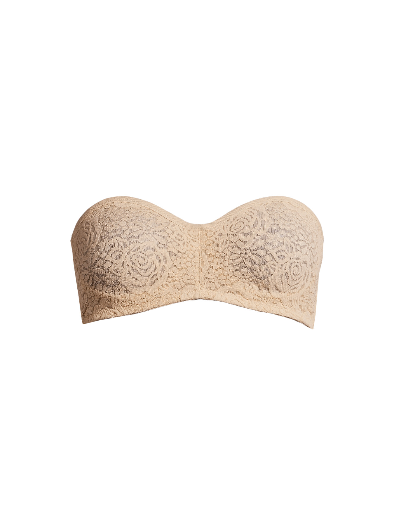 OO  Wacoal Wacoal Halo Lace Strapless Bra - Nude