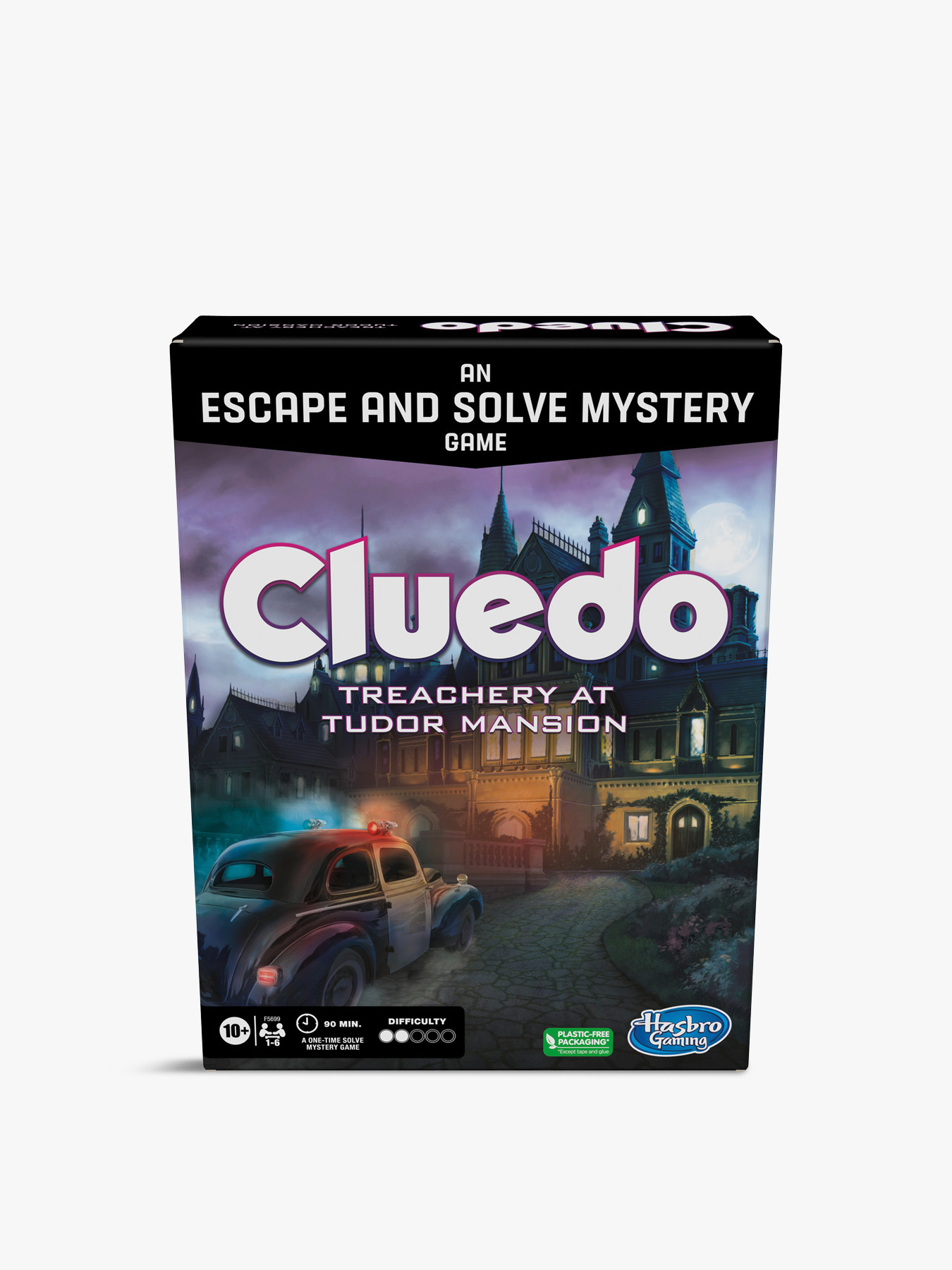Clue Board Game Treachery at Tudor Mansion, Escape Room Mystery Board Game