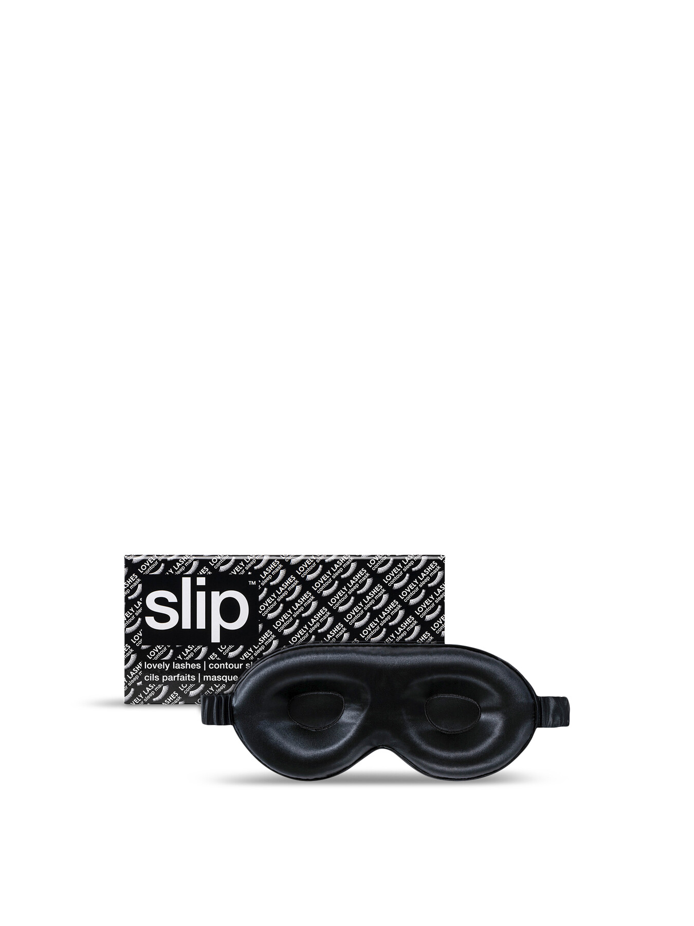 Slip Pure Silk Contour Sleep Mask In White