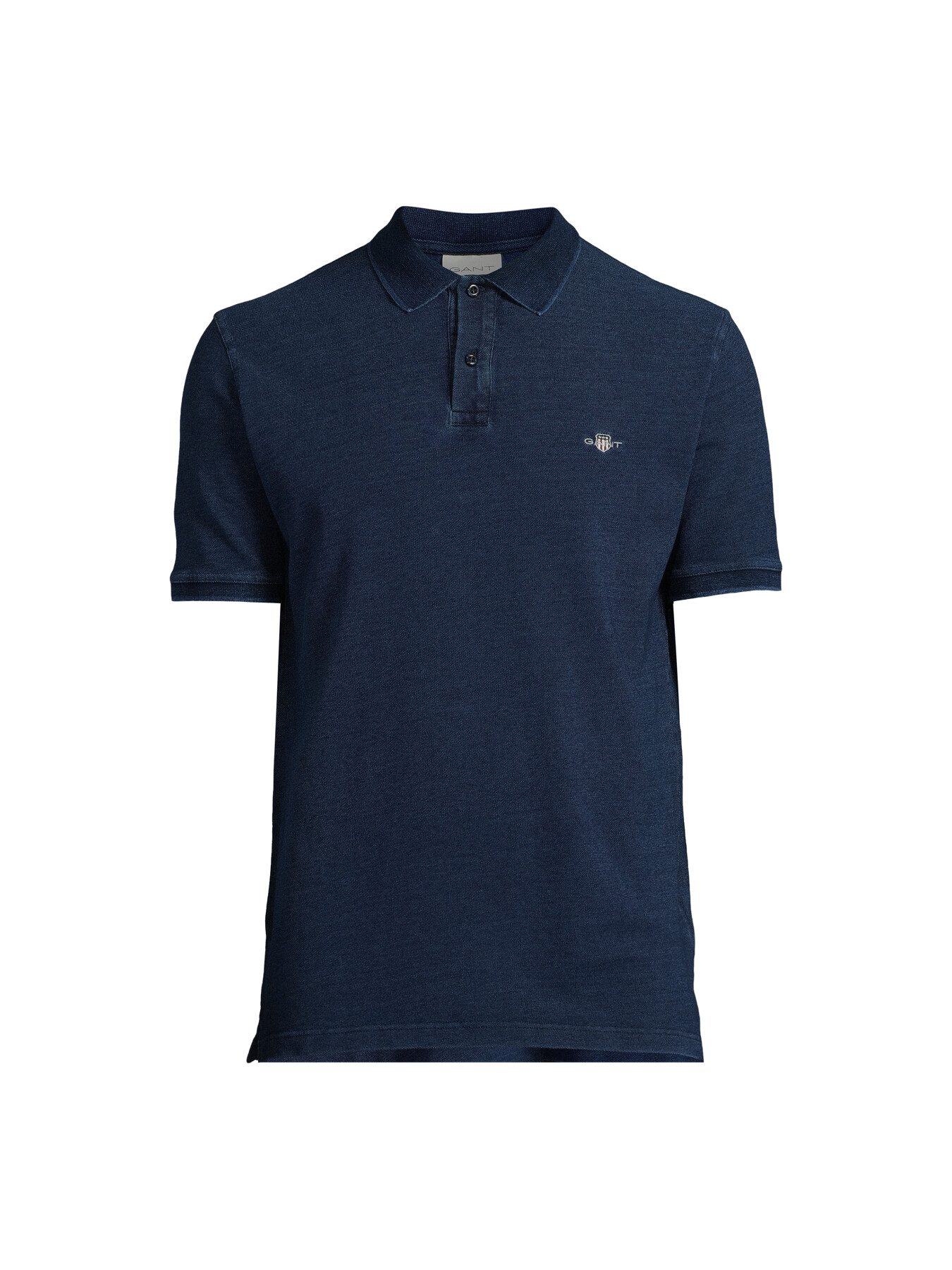Gant Men's Piqué Polo Shirt Navy In Blue
