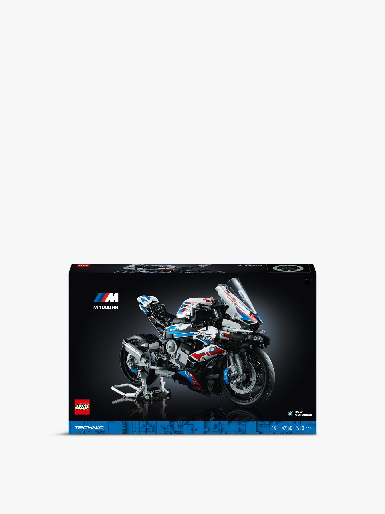 LEGO Technic BMW M 1000 RR 42130 Motorcycle Model Kit for Adults, Build and  Display Motorcycle Set with Authentic Features, Motorcycle Gift Idea