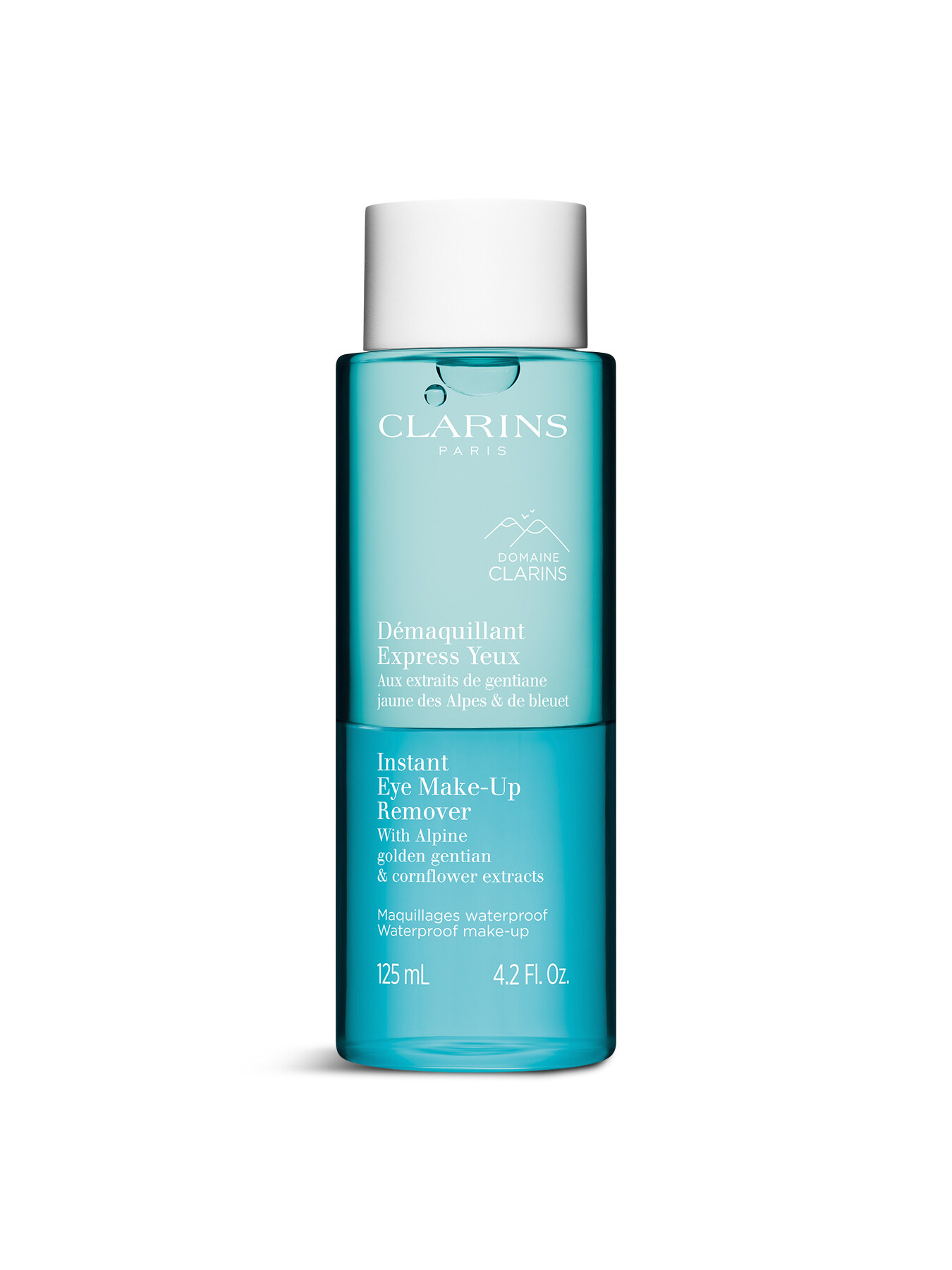 Clarins Instant Eye Make Up Remover 125ml In White