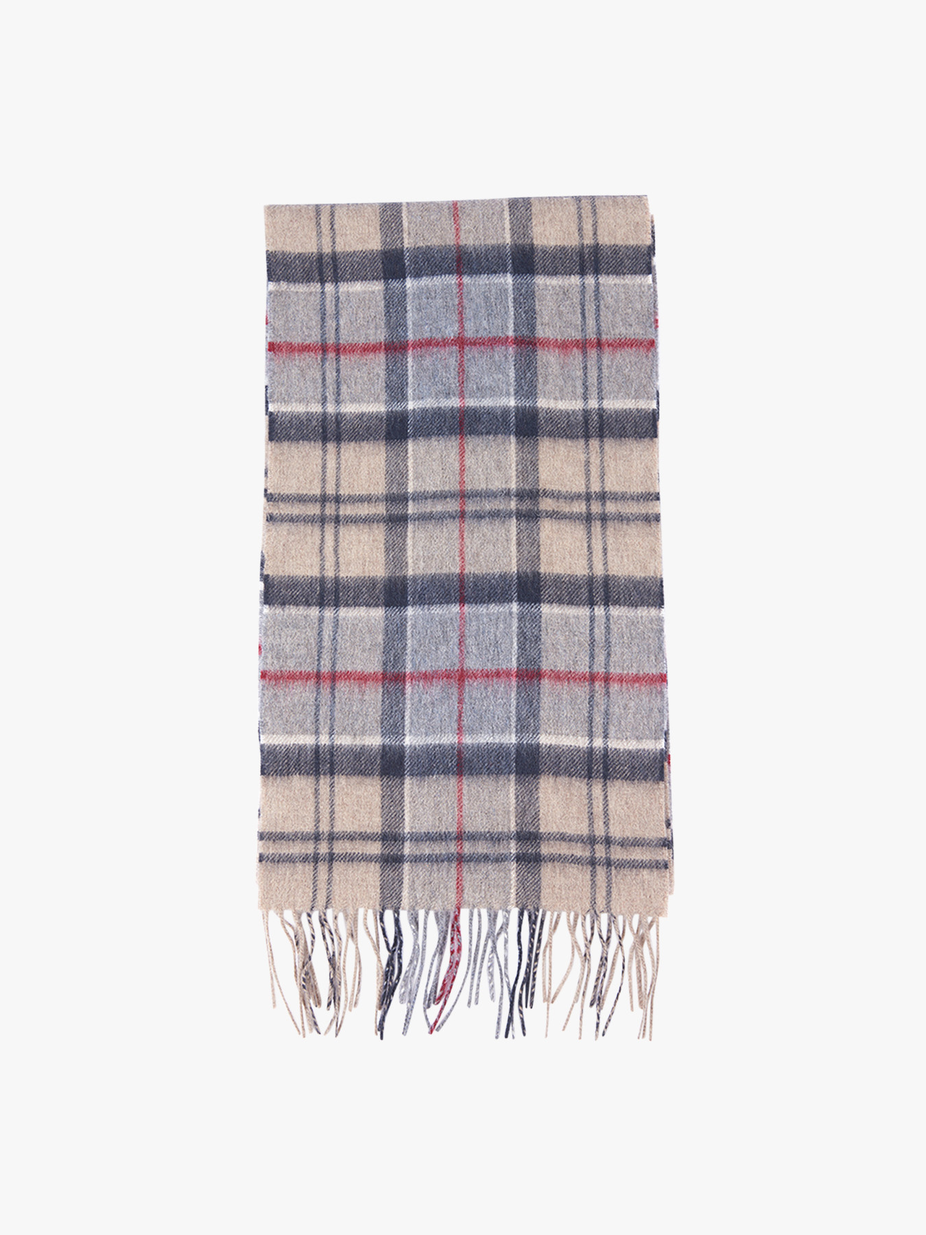 barbour cashmere tartan scarf