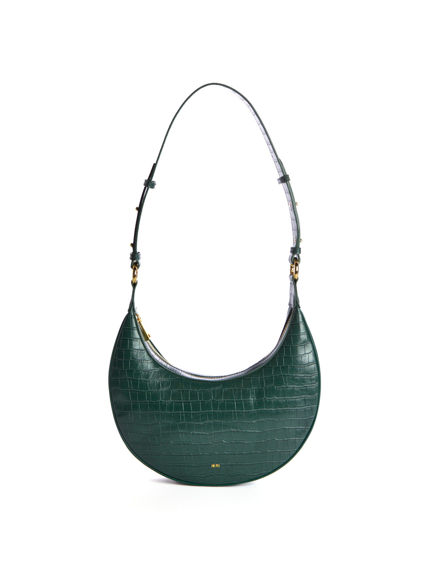 Jw Pei Women's Carly Saddle Bag Green