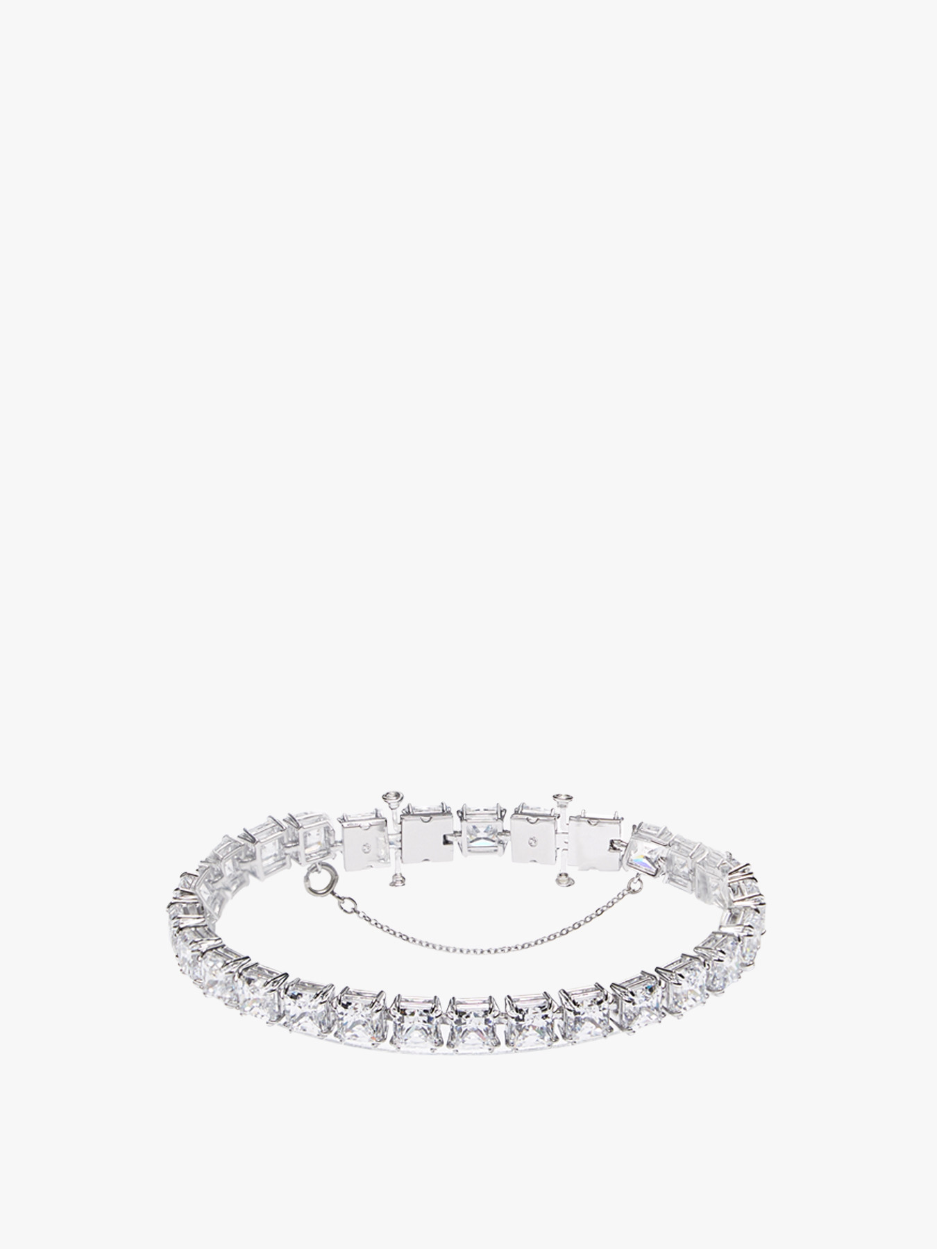 Women's Swarovski Millenia Bracelet with Square Cut Crystals ...
