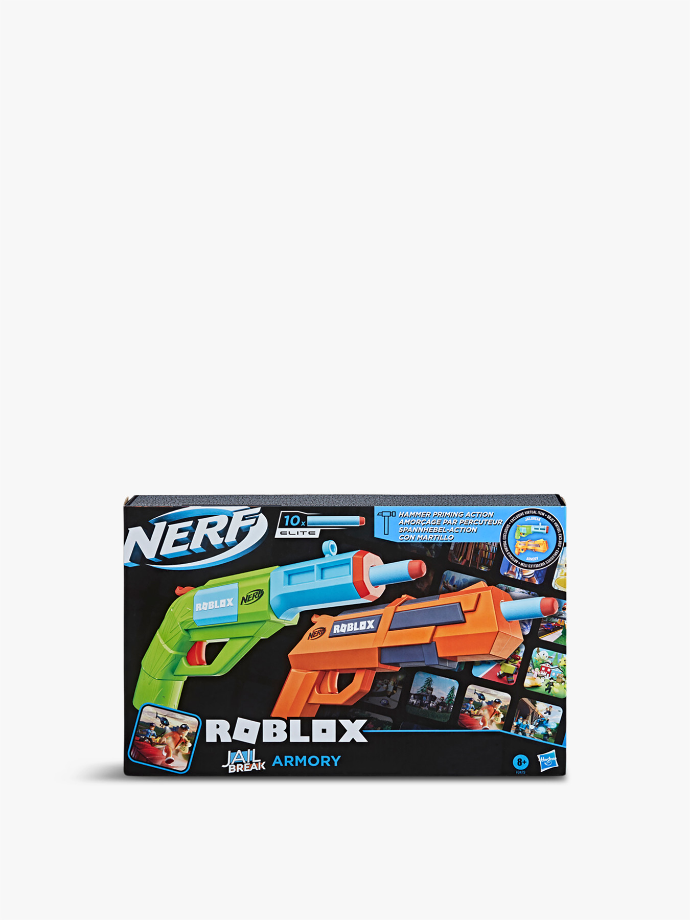 Nerf Roblox Jailbreak: Armory - Hammer-Action Blaster Pack, 1 - Fry's Food  Stores