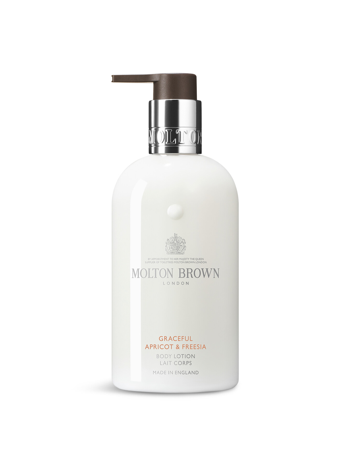 Molton Brown Graceful Apricot And Freesia Body Lotion In White