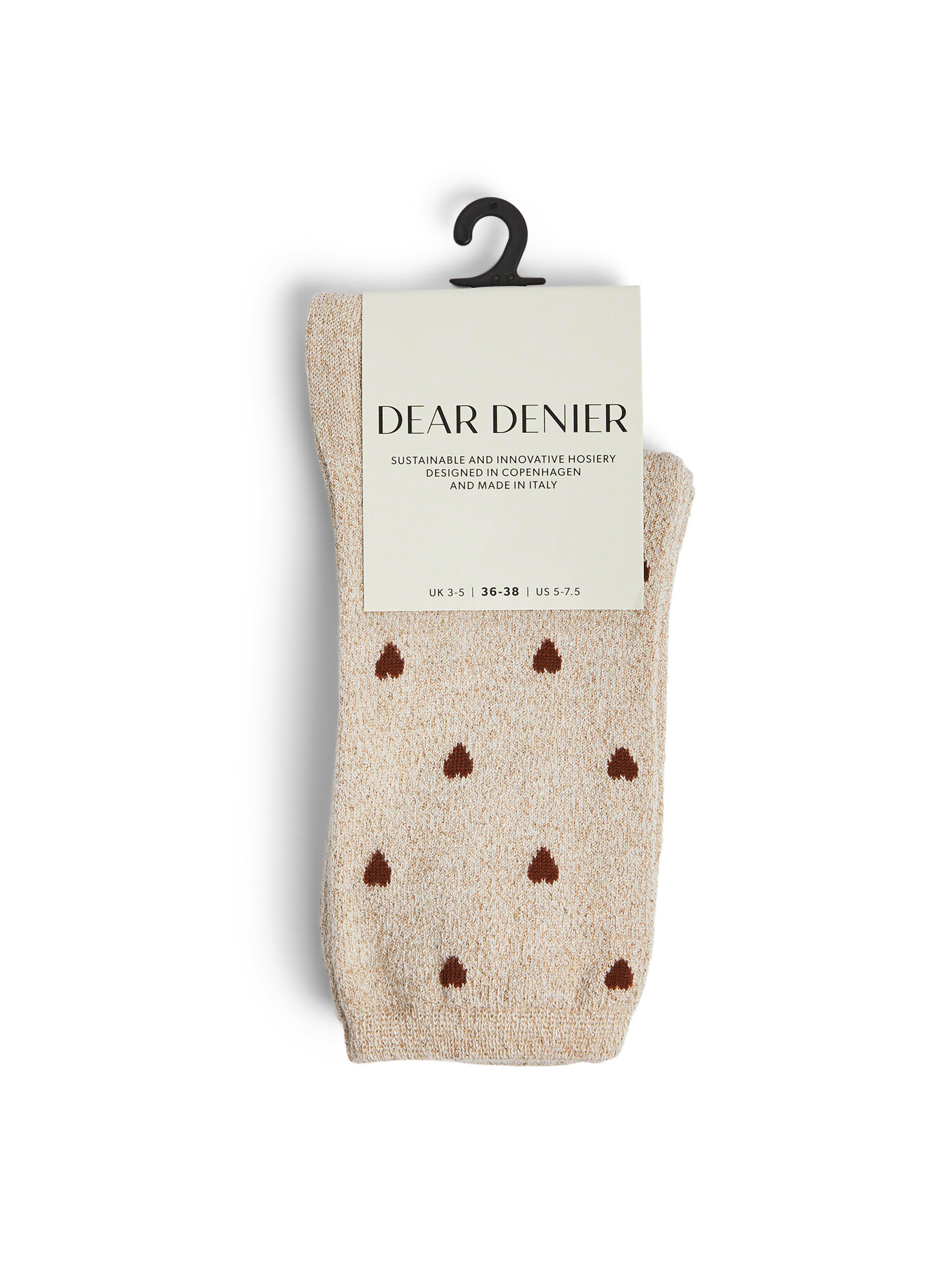 Dear Denier Women's Mei Soft Heart Socks 2 Pack