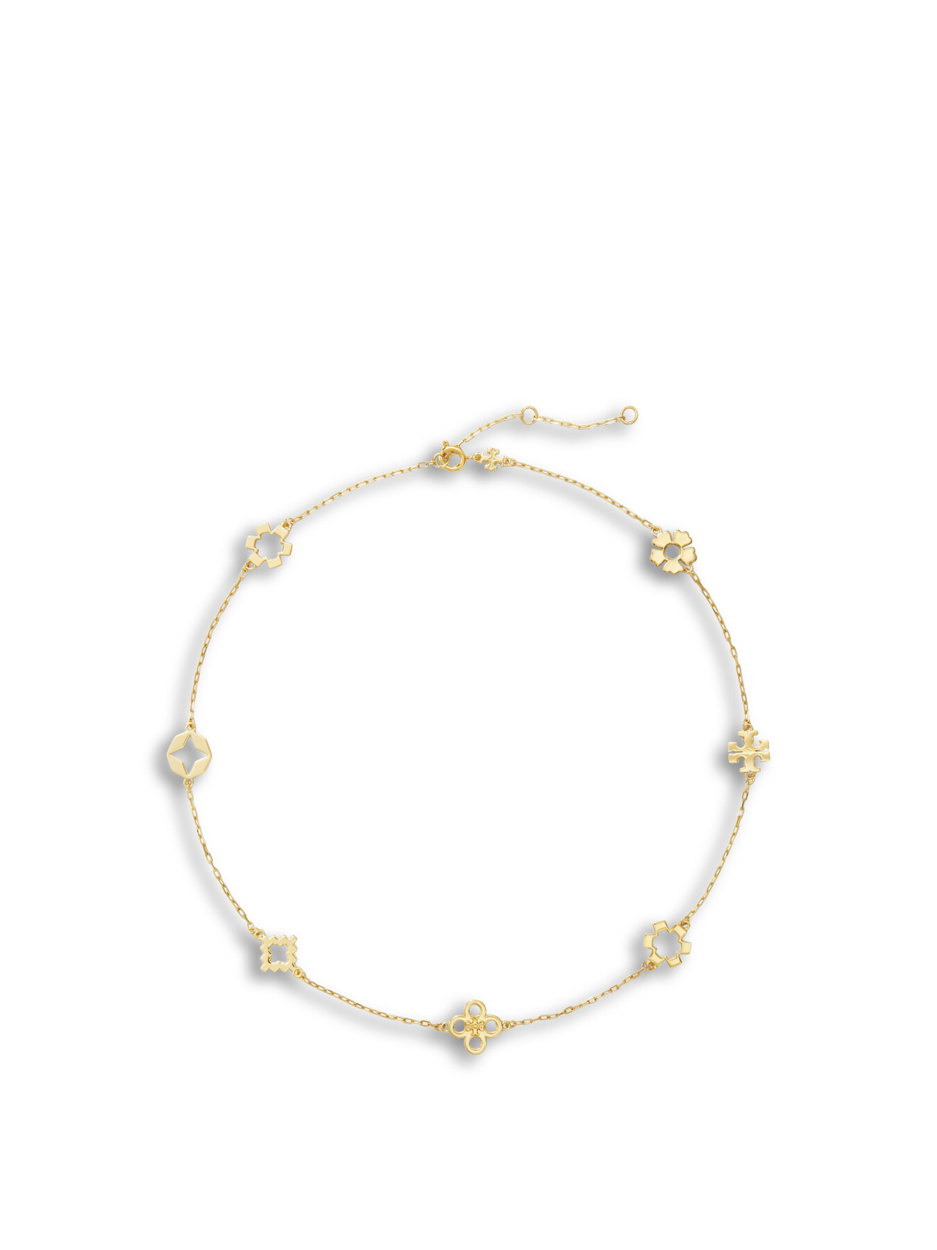 Tory Burch Women's Kira Clover Necklace Gold