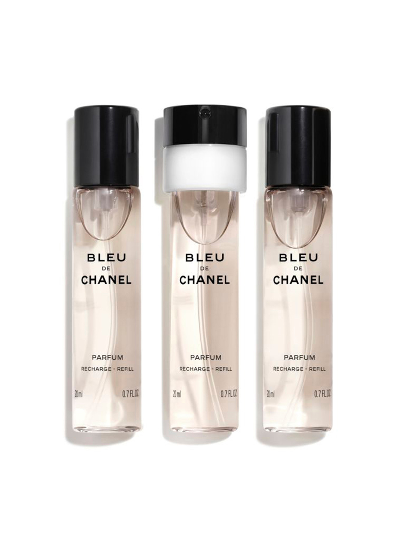 CHANEL Bleu De Chanel Parfum Twist & Spray Refills 3X20ml