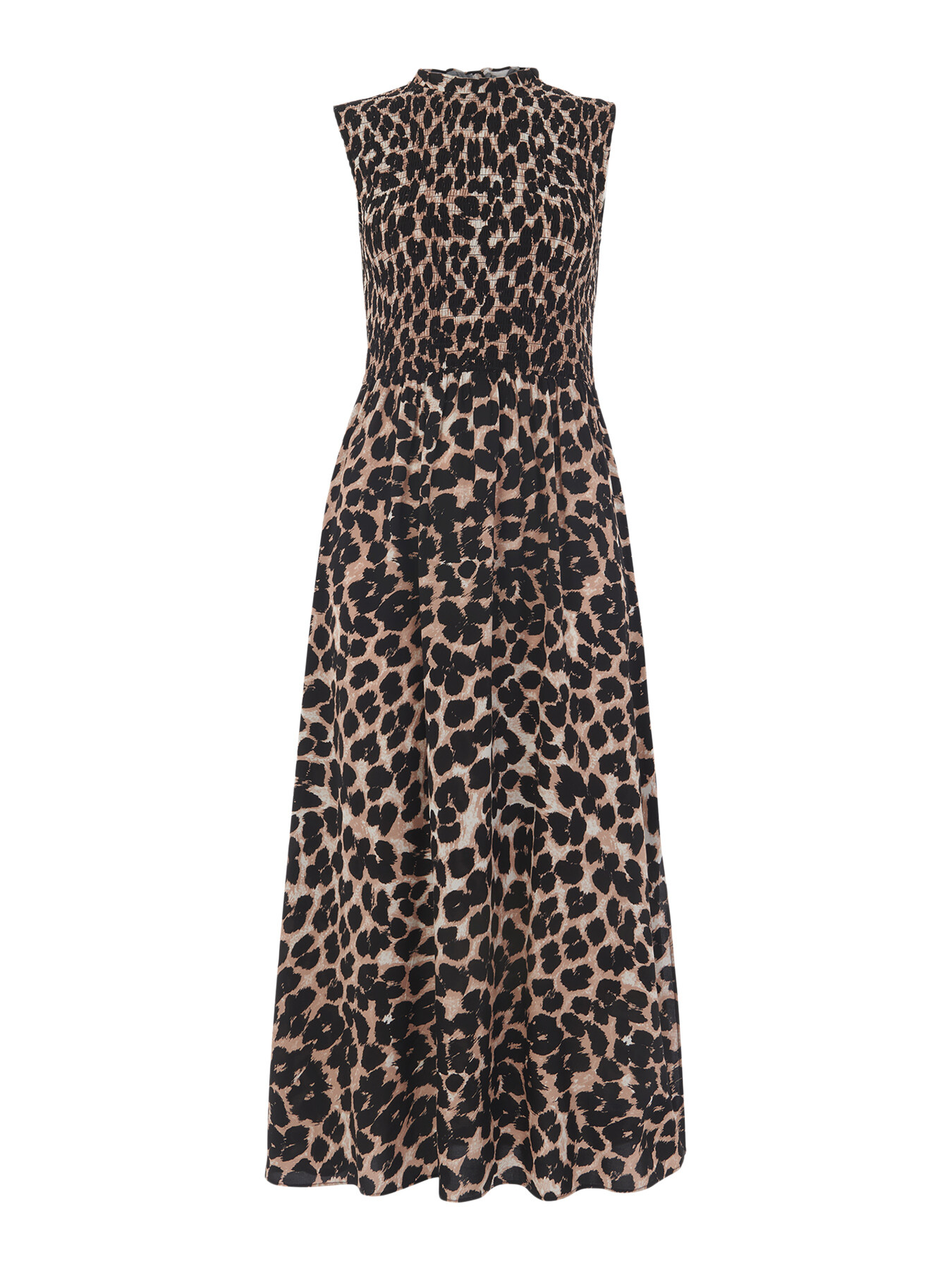 Women's Whistles Heidi Leopard Spot Midi Dress | Fenwick