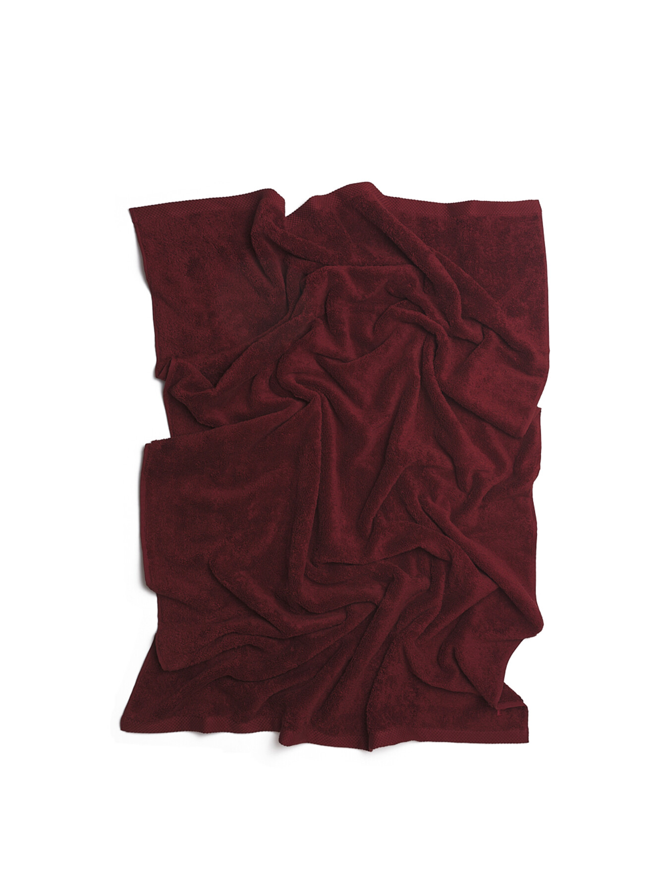 Merlot Organic Cotton Towels Size Bath Towel by Piglet in Bed