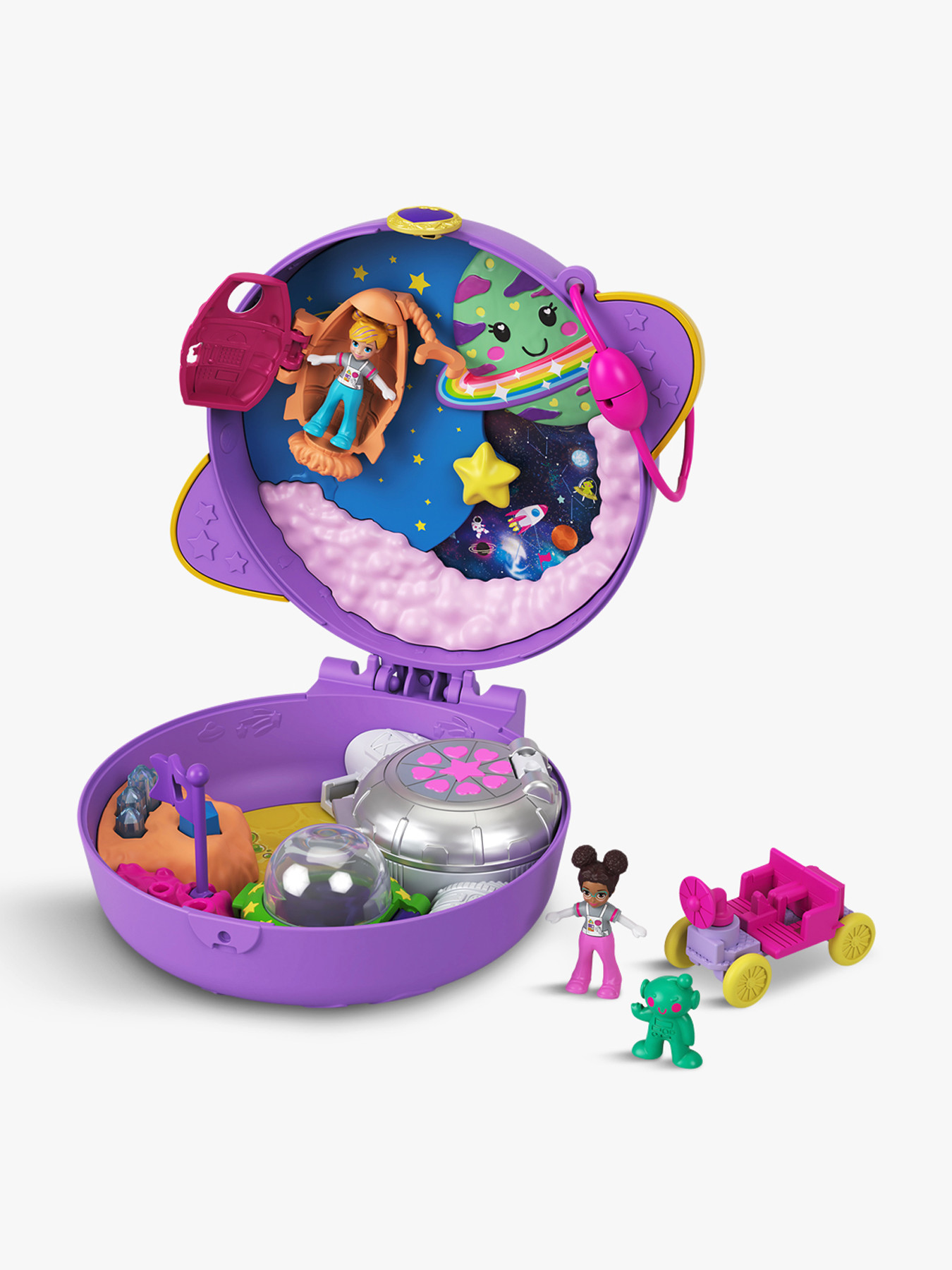 Polly Pocket Saturn Space Explorer Compact 